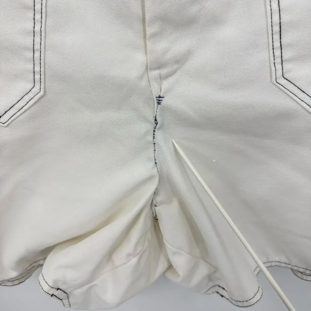 Vintage State O Maine by John Weitz White Shirt & Pool Shorts Mens XL Cabana Set